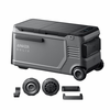 Anker Solix EverFrost 2 Powered Cooler 58L with Anker Beach Wheels 