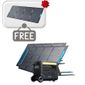 Anker SOLIX F2600 Portable Solar Generator with 2x 200W Anker Solar Panels - 2560Wh - 2400W - Includes a FREE 200W Solar Panel