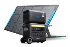 Anker SOLIX F2600 Portable Solar Generator and Expansion Battery