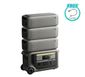 Anker SOLIX F3000 Portable Power Station with 3x BP3000 Expansion Batteries - 12,288 Watt Hours - Includes FREE TT-30 Cable