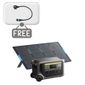 Anker SOLIX F3000 (3072Wh) Solar Generator Kit with Anker 400W Foldable Solar Panel - Includes Free Gas Generator Adapter