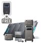 Anker SOLIX F3800 Portable Power Station with 2x Expansion Batteries, 2x 400W Foldable Solar Panels and Transfer Switch - 11.52 KWh - Includes FREE Protective Cover
