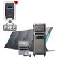 Anker SOLIX F3800 Portable Power Station with Expansion Battery, 400W Foldable Solar Panel and Transfer Switch - 7680 Watt Hours - Includes FREE Protective Cover
