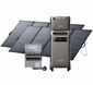 Anker SOLIX F3800 Portable Power Station with Expansion Battery, 2x 400W Bifacial Solar Panels and Transfer Switch - 7680 Watt Hours