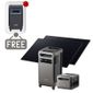 Anker SOLIX F3800 Solar Generator with Expansion Battery and 2x 410W Rigid Solar Panels - 7680 Watt Hours - Includes FREE Protective Cover