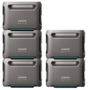 5x Anker SOLIX F3800 Expansion Battery - 3840 Watt Hours