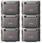 6x Anker SOLIX F3800 Expansion Battery - 3840 Watt Hours