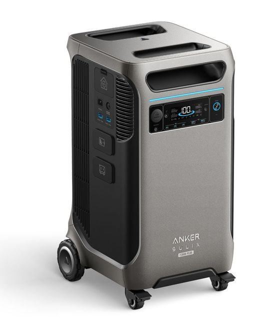 Anker SOLIX F3800 Plus Automatic Home Power Panel Kit - With 400W Foldable  Solar Panel