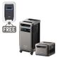 Anker SOLIX F3800 Plus Portable Power Station with Expansion Battery - 7680 Watt Hours - Includes FREE Protective Cover