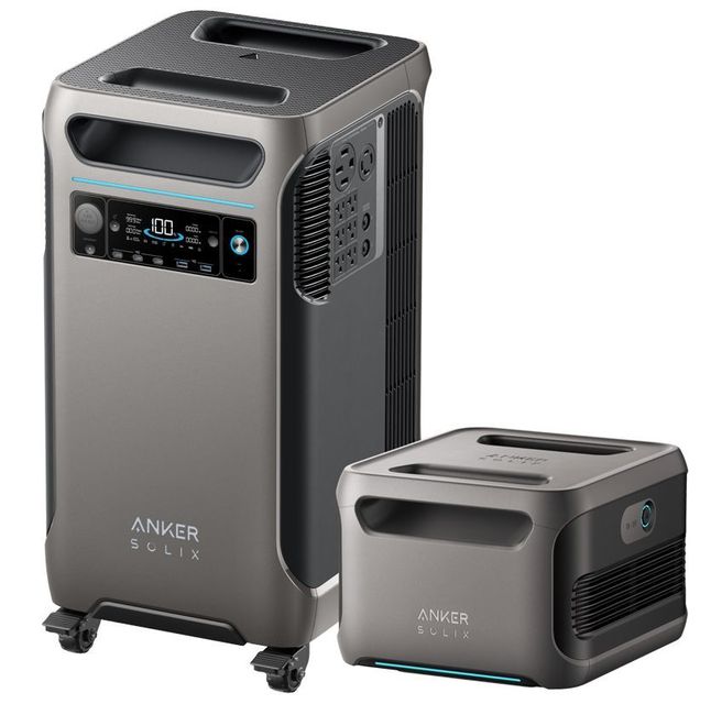 Anker SOLIX F3800 Portable Power Station with Expansion Battery