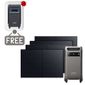Anker SOLIX F3800 Portable Solar Generator with 4x 410W Rigid Solar Panels - 3840 Watt Hours - Includes FREE Protective Cover