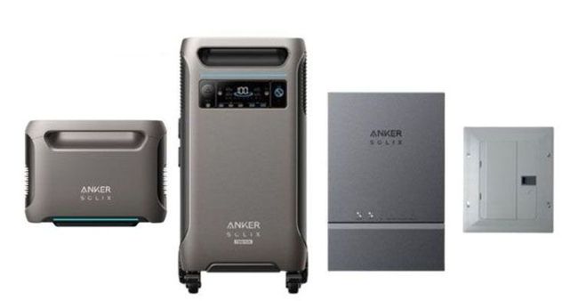 Anker SOLIX F3800 Plus Automatic Home Power Panel Kit with Expansion Battery