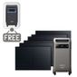 Anker SOLIX F3800 Plus Solar Generator Kit - 3840 Watt Hours - With 6x 410W Rigid Solar Panels - Includes FREE Protective Cover