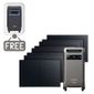 Anker SOLIX F3800 Plus Solar Generator Kit - 3840 Watt Hours - With 8x 410W Rigid Solar Panels - Includes FREE Protective Cover