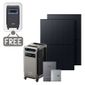 Anker SOLIX F3800 Plus Automatic Home Power Panel and 2x 400W Rigid Solar Panel Kit - Includes FREE Protective Cover