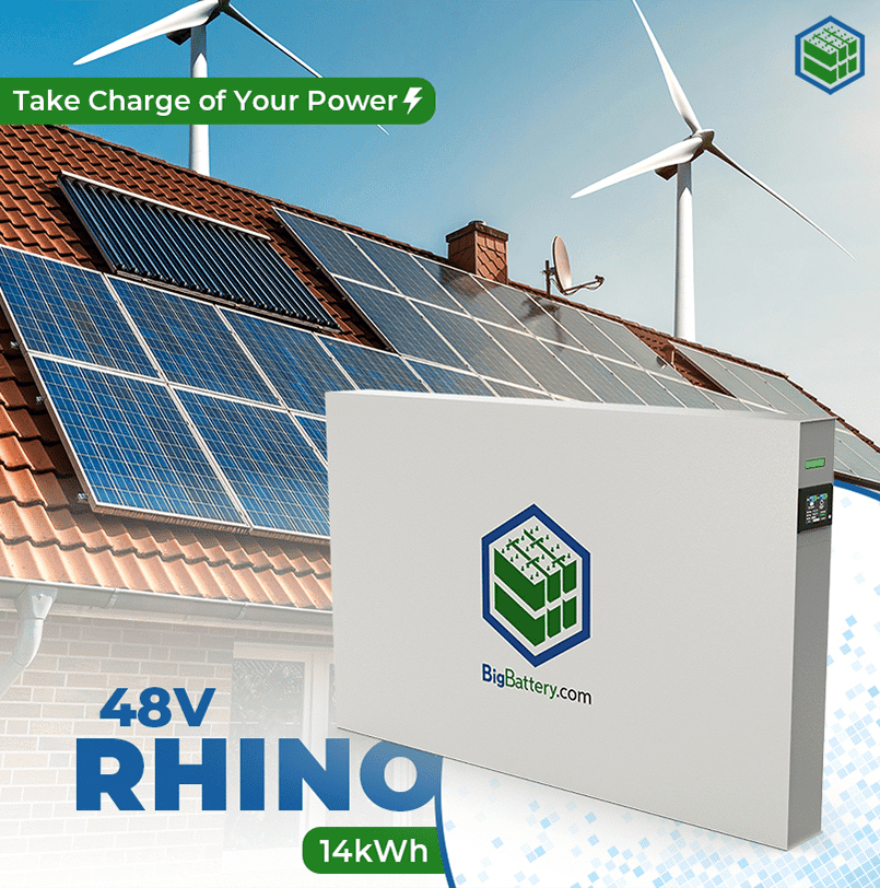 Big Battery 48V RHINO LiFePO4 276Ah 14kWh