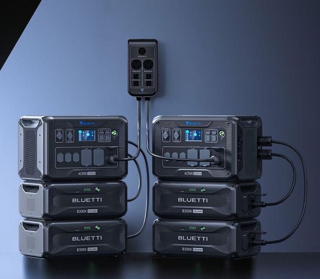 Bluetti AC500+B300K Home Battery Backup Kit - 2,764 Watt Hours