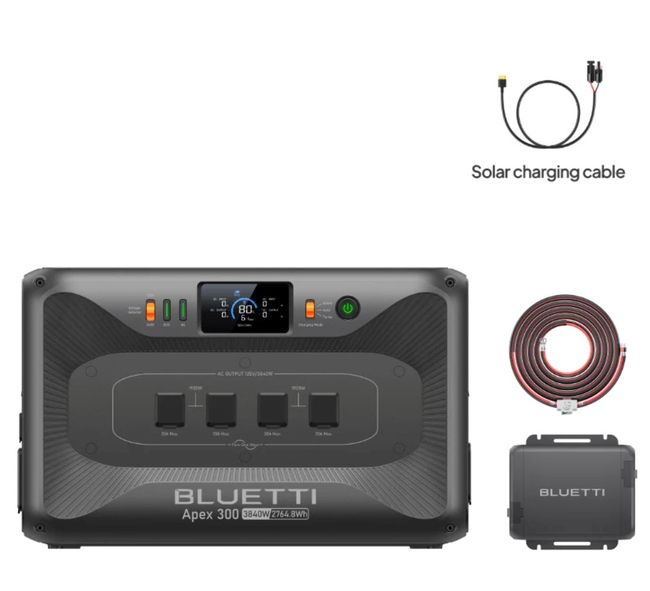 Bluetti Apex 300 Portable Power Station with 560W Alternator Charger 1