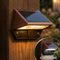 Classy Caps Deck and Wall Light Available in White, Copper or Black