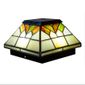 Classy Caps Wellington Solar Post Cap Light Tiffany Style - 4 Pack