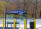 Earthtech Products Solar Bus Stop Lighting Kit - 1 Light (1,264 Lumens), 100W Solar Panel, 55 Ah Battery - Zone 3