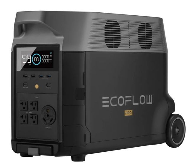 EcoFlow 2x Delta Pro and 4x Expansion Battery Double Voltage Hub