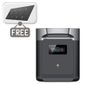 EcoFlow Delta 2 Max Portable Smart Expansion Battery - Includes a FREE EcoFlow 45W Portable Solar Panel - Type C Connection