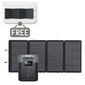 EcoFlow Delta 2 Max Solar Generator - 220 Watt Bifacial Solar Panel - Includes a FREE EcoFlow 110 Watt Solar Panel
