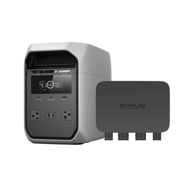 EcoFlow Delta 3 Classic Portable Powerstation with 500W Alternator Charger