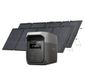 Ecoflow Delta 3 Max Powerstation with 2x 220W Bifacial Portable Solar Panels