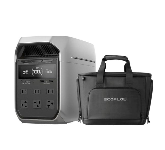EcoFlow DELTA 3 Plus Portable Power Station with Waterproof Bag