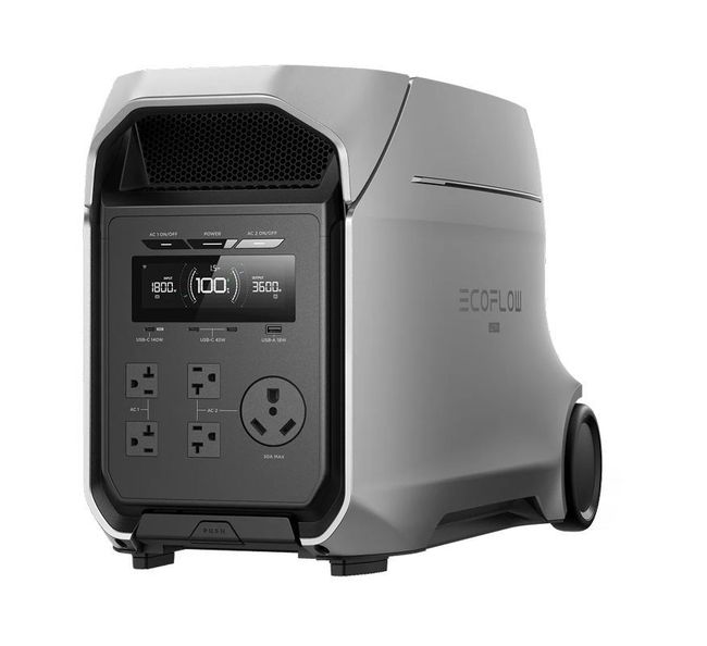 EcoFlow Delta 3 Ultra Plus Portable Powerstation with 2x Delta 3