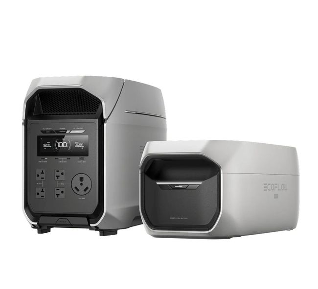 EcoFlow Delta 3 Ultra Plus Portable Powerstation with 2x Delta 3