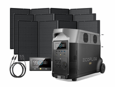 EcoFlow Delta Pro Portable Solar Generator Kit - With 1200 Watts