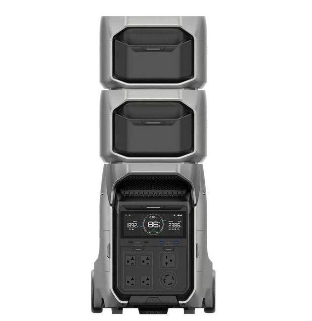 EcoFlow Delta Pro 3 12 kWh Expansion Portable Power Station Kit