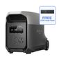 EcoFlow Delta 3 Ultra Series Portable Power Station - Includes a FREE EcoFlow 220W Bifacial Portable Solar Panel