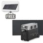 EcoFlow Delta Pro Portable Solar Generator Kit - With 400 Watts of Solar - Includes a FREE 220 Watt Bifacial Solar Panel