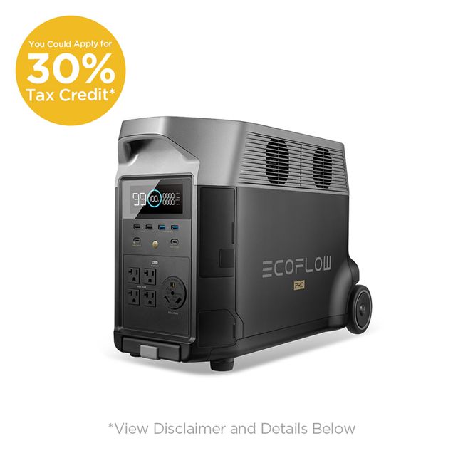 EcoFlow DELTA Pro 充放電サイクル3500回以上 3,600Wh EcoFlow Delta Pro Portable Power Station