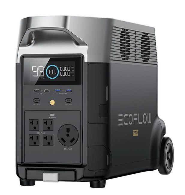 EcoFlow Delta Pro Portable Power Station with EV X-Stream Adapter