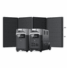 EcoFlow Delta Pro Power Station & Expansion Battery Kit with 400 Watt Solar Panel
