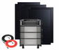 Ecoflow Delta Pro Ultra Solar Generator - 18.4 kWh storage With 6x Rigid Anker 440 Watt Solar Panels
