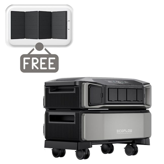 Ecoflow Delta Pro Ultra Powerstation - Includes a FREE EcoFlow 400 Watt Solar Panel