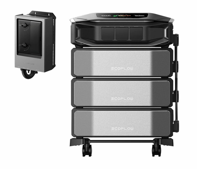 EcoFlow Delta Pro Ultra X Powerstation with 3x Ultra X Expansion Batteries & Free FlowMaster Rectifier - 18,432 Watt Hours