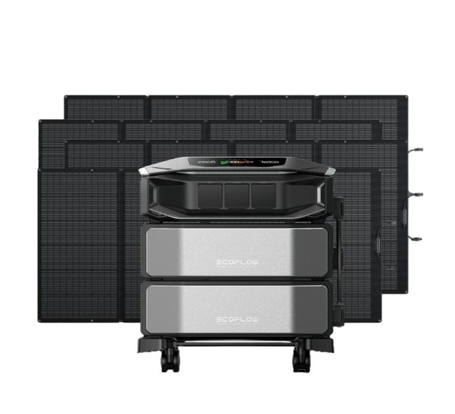 Ecoflow Delta Pro Ultra X Powerstation with 4x 400W Solar Panel