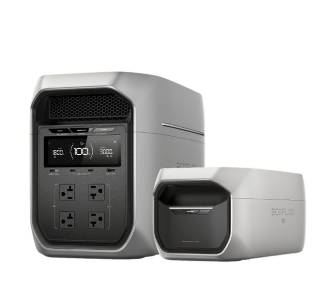 EcoFlow Delta 3 Max Plus Portable Powerstation with Smart Extra Battery