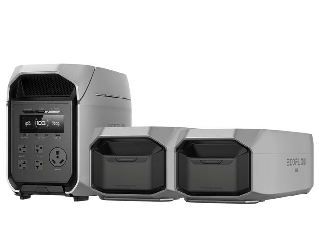 EcoFlow Delta 3 Ultra Plus Portable Powerstation with 2x Delta Pro 3 Extra Batteries - 11,264 Wh