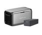 EcoFlow Glacier Classic Portable Fridge Freezer (35L) with Plug-in Battery and 60W Portable Solar Panel