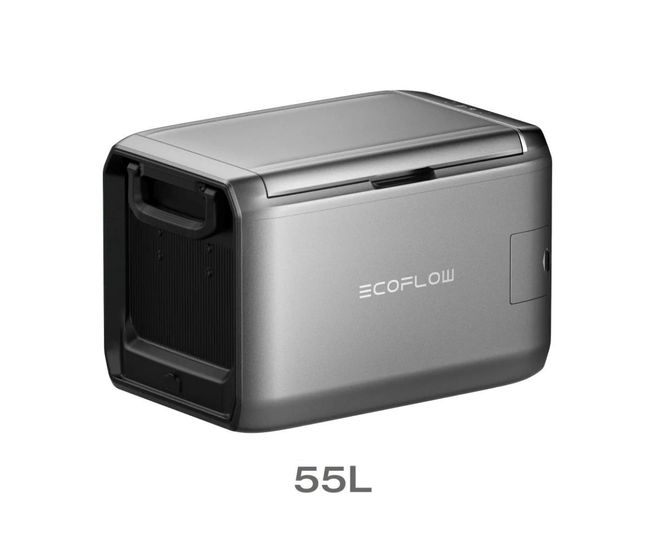 EcoFlow Glacier Classic Portable Fridge Freezer (55L) with Plug-in