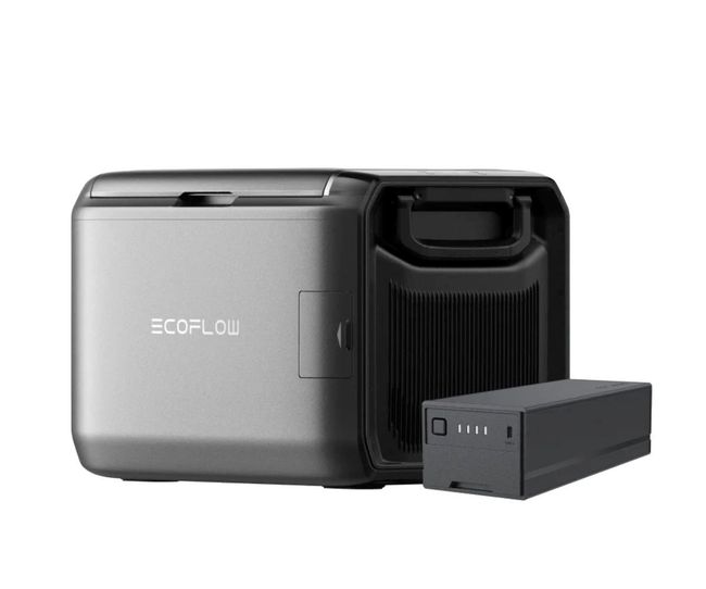 EcoFlow Glacier Classic Portable Fridge Freezer (55L) with Plug-in