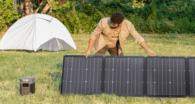 EcoFlow NextGen 220W Bifacial Portable Solar Panel